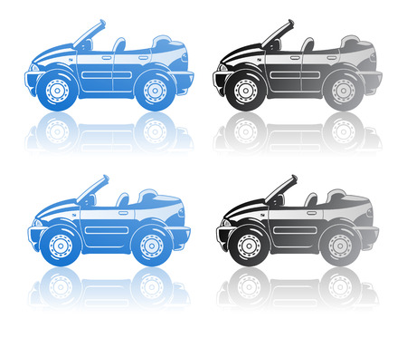 オープンカー のイラスト素材 イメージマート