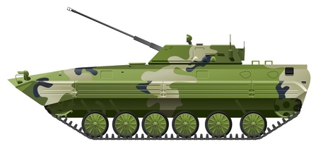Infantry fighting vehicleのイラスト素材