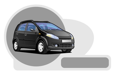 small utilitie carのイラスト素材