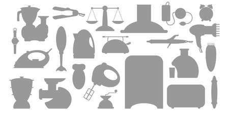 illustration of household appliance Icons set  のイラスト素材