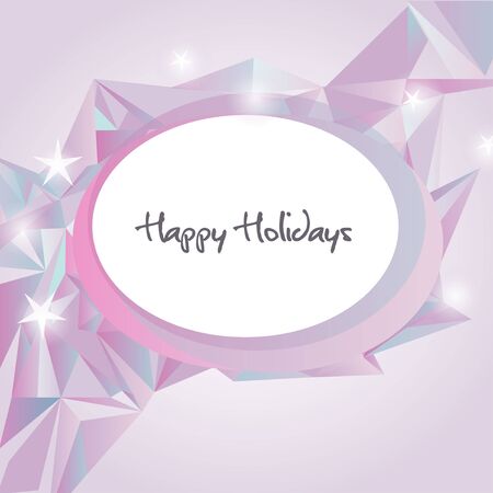 Congratulatory vector cardのイラスト素材