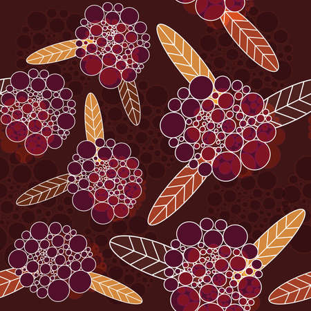 Chocolate flowersのイラスト素材