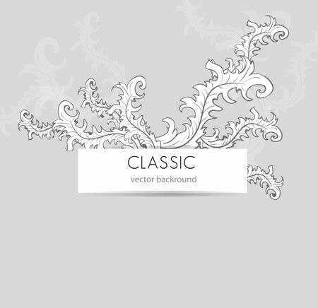Abstract vector classic light background with gray patternのイラスト素材