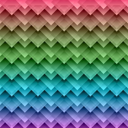 Abstract vector background with multicolor triangle shapesのイラスト素材