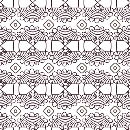 Seamless texture with abstract patternのイラスト素材