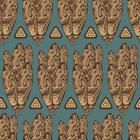 Seamless texture with abstract patternのイラスト素材