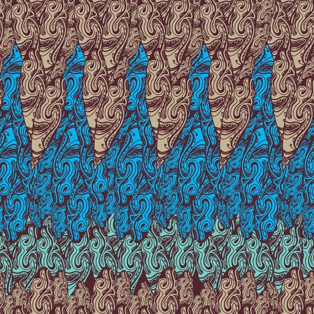 Seamless vector texture with abstract patternのイラスト素材