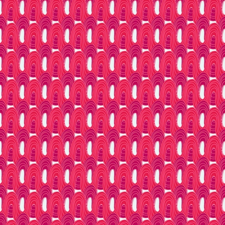 Seamless texture with drawing wavesのイラスト素材