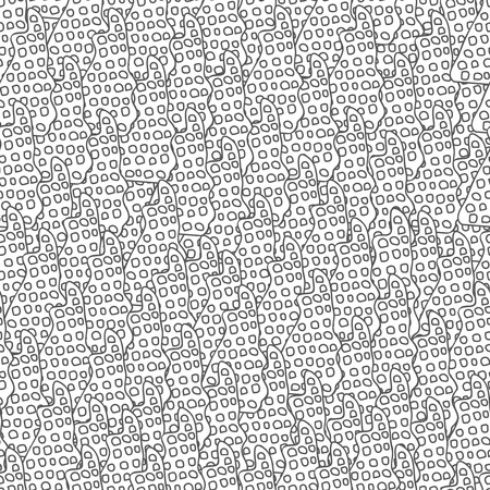 Abstract seamless monochrome textureのイラスト素材