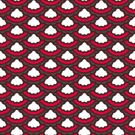 Abstract seamless multicolored textureのイラスト素材