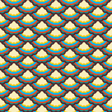 Abstract seamless multicolored textureのイラスト素材