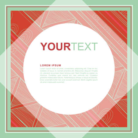 Abstract vector tribal backgroundのイラスト素材