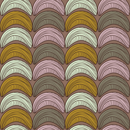 Geometric pattern / Abstract seamless vector texture with geometric pattern / Vector pattern / Vector texture. Wallpaper, cloth design, fabric, paper, cover, textile. Hand Drawn texture with geometric figureのイラスト素材