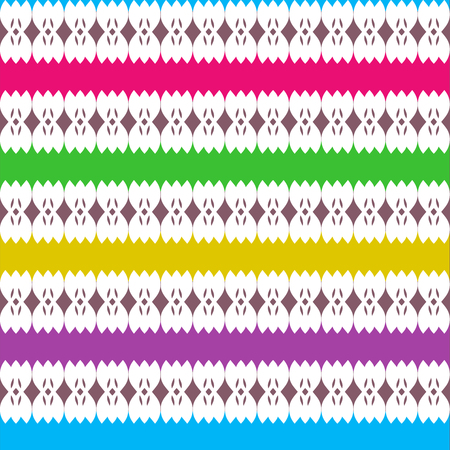 Geometric pattern / Abstract seamless vector texture with geometric pattern / Vector pattern / Vector texture. Wallpaper, cloth design, fabric, paper, cover, textile. Hand Drawn texture with geometric figureのイラスト素材