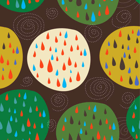 Geometric pattern / Abstract seamless vector texture with geometric pattern / Vector pattern / Vector texture. Wallpaper, cloth design, fabric, paper, cover, textile. Hand Drawn texture with geometric figureのイラスト素材