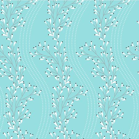 re with geometric pattern / Vector pattern / Vector texture. Wallpaper, cloth design, fabric, paper, cover, textile. Hand Drawn texture with floral patternのイラスト素材