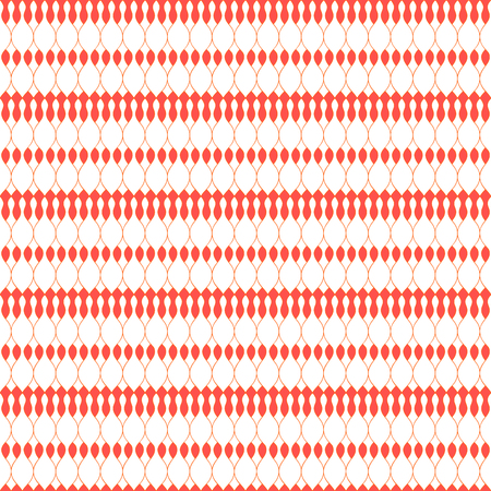 Seamless vector texture with red mesh shapeの写真素材