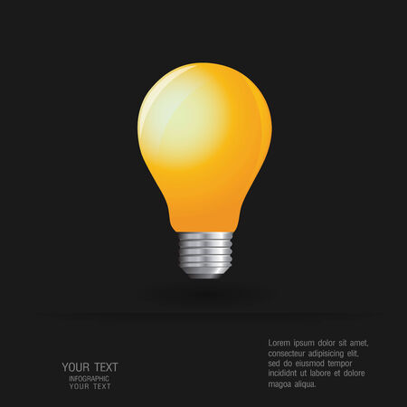 Vector Colorful Light Bulbs setのイラスト素材