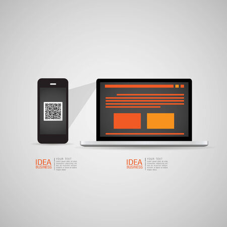 Adaptive and responsive web design icon set - Illustrationのイラスト素材