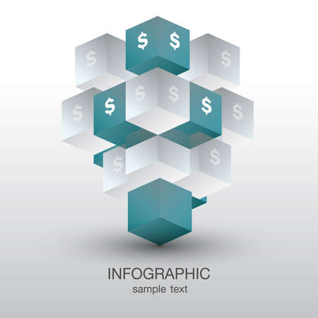 Business and Marketing infograph iconのイラスト素材