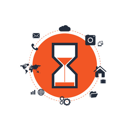 Business timeline infographic template. Vector illustration.