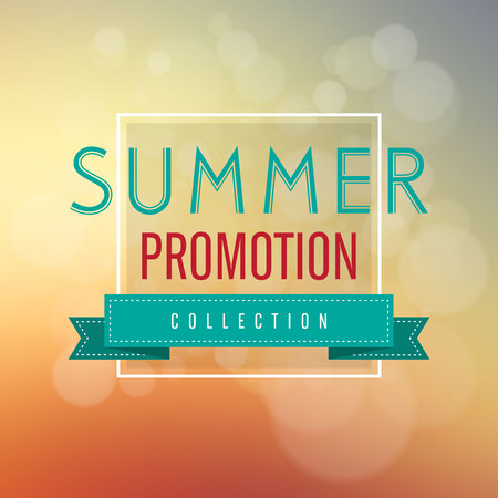 Summer Sale collection. Vector background.のイラスト素材