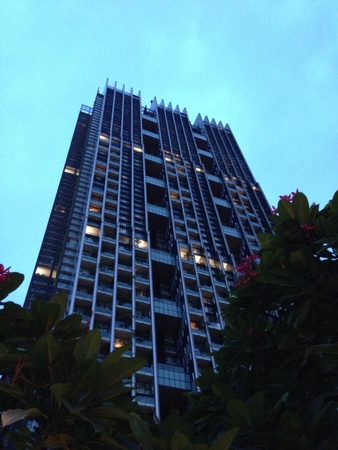Skyscraper condominium at sathorn road. の素材