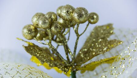 Gold beadの写真素材