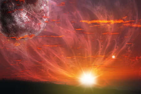 Abstract space for backgroundの写真素材