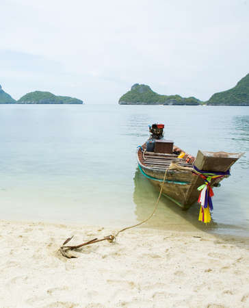 long tailed boat in sourthern of Thailand
