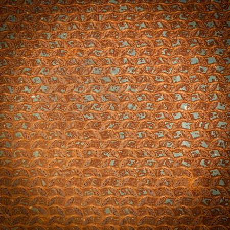 pattern of grunge metal floor backgroundの写真素材