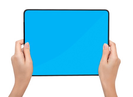 Touchpad PC (Tablet PC)の写真素材