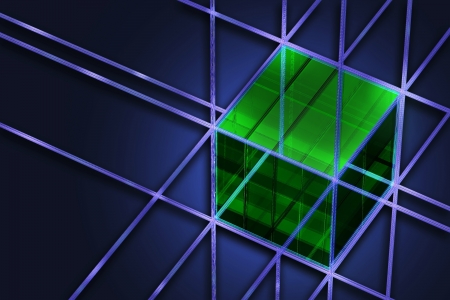 Box abstract backgroundの写真素材