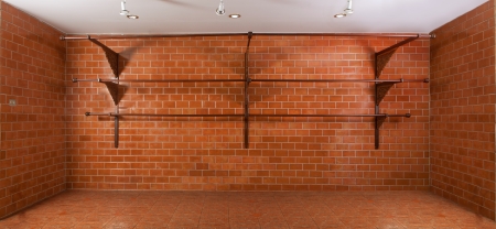 Red brick show roomの写真素材