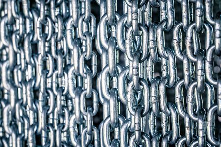 Chain texture for backgroundの写真素材