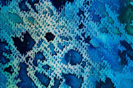 hires close up water color painting on watercolor paper texture using for backgroundの写真素材