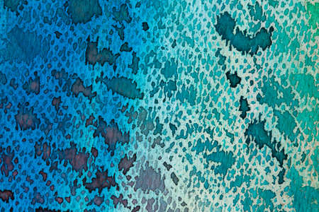 hires close up water color painting on watercolor paper texture using for backgroundの写真素材