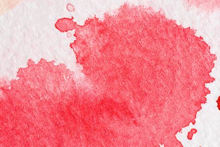 hires close up water color painting on watercolor paper texture using for backgroundの写真素材