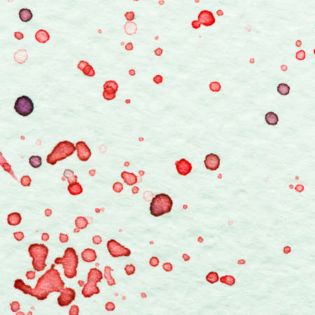 hires close up water color painting on watercolor paper texture using for backgroundの写真素材