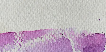 hi-res close up water color painting on watercolor paper texture using for backgroundの写真素材