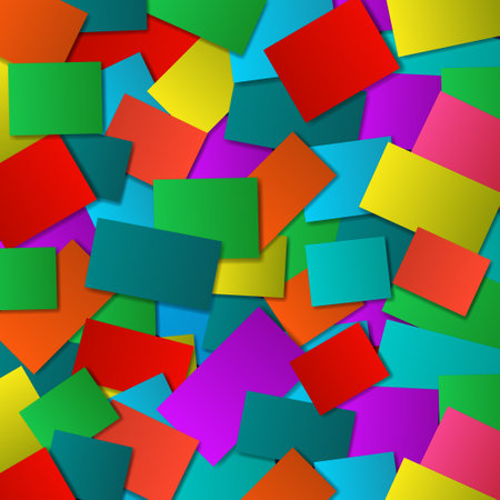 Colorful abstract background with squares. Vector illustration. Eps 10.のイラスト素材