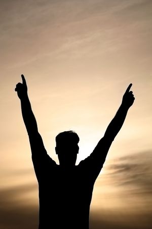 Victory is Mine - Silhouette