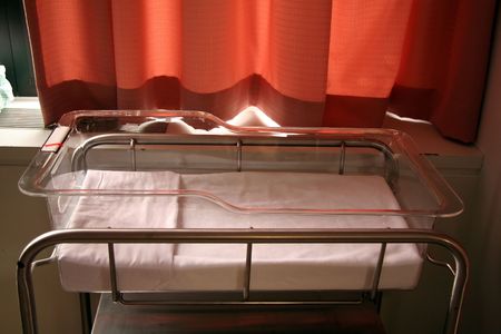  bed in the hospitalの写真素材