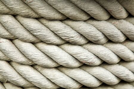Close-up Cluster of Rope Strandsの写真素材