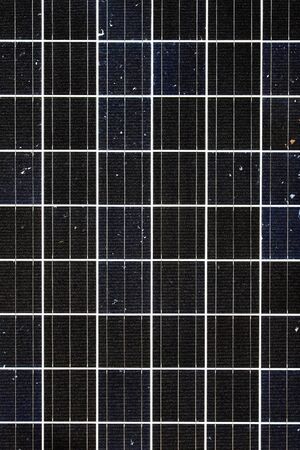 Close-up of a Photovoltaic Solar Panel