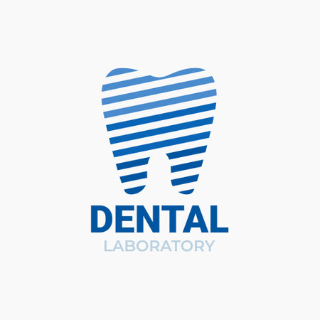 Dental laboratory  isolated on white background.のイラスト素材