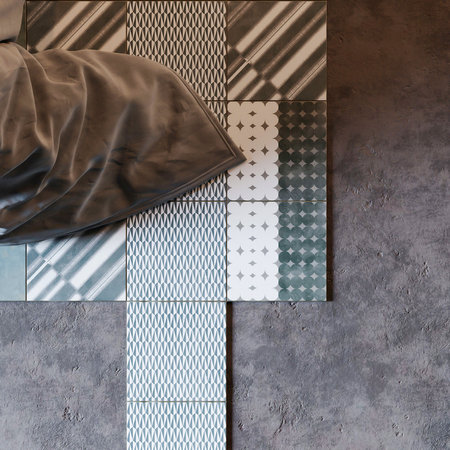 cozy bedroom interior scene 3d modelの写真素材