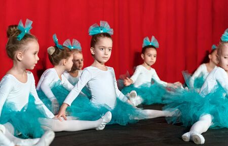 Saint Petersburg, Russia - December 16, 2018: Performance of a children's private ballet school. Saint Petersburg. Russiaのeditorial素材