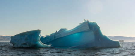 Icebergs in Disko Bay Greenland