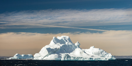 ceberg in Disko Bay. Western Greenland
